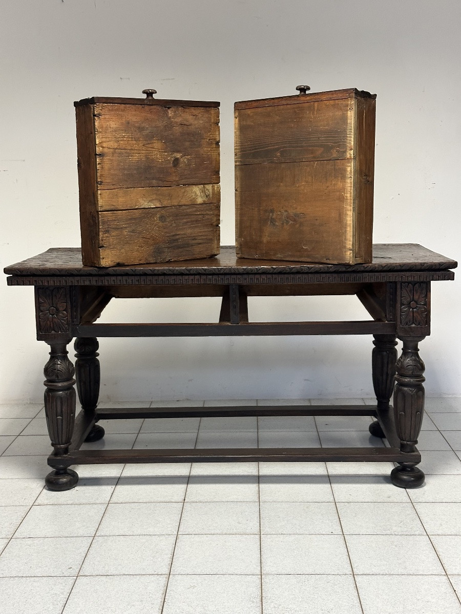 Tavolo in noce centro Italia . Primi 600 Prezzo di listino-photo-8