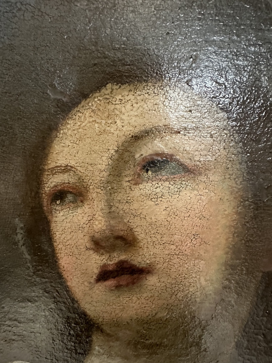 Santa Barbara. Dosso Dossi (maniera di), XVII sec.  248 x 148-photo-4