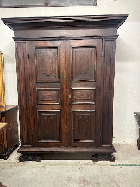Armadio barocco lombardo Luigi XIV Brescia XVII secolo-photo-2