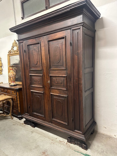 Armadio barocco lombardo Luigi XIV Brescia XVII secolo-photo-7
