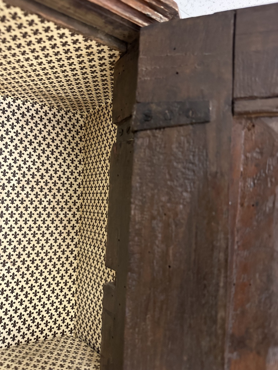 Trumeau in noce . Emilia Parma Luigi XV.-photo-1