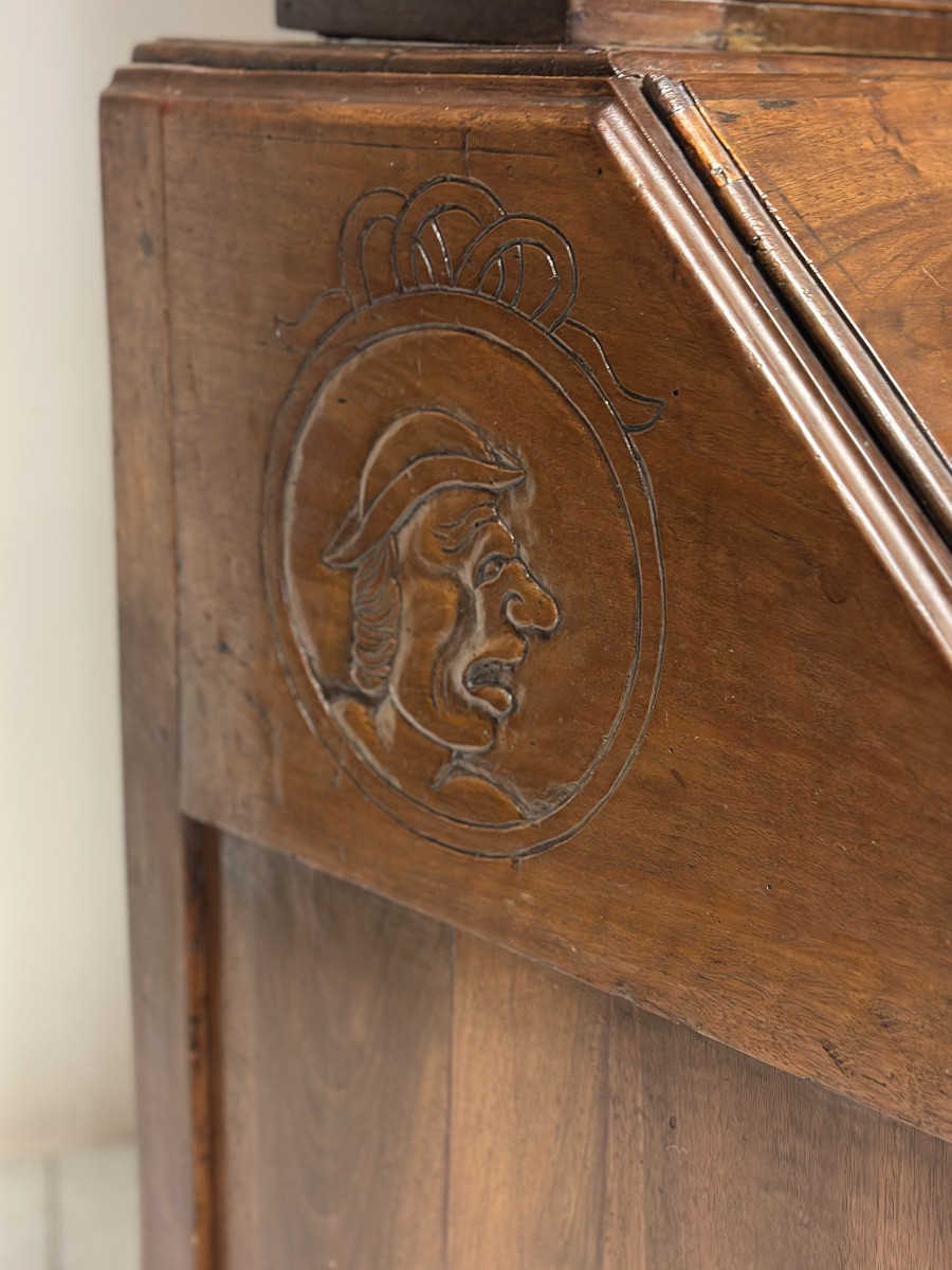 Trumeau in noce . Emilia Parma Luigi XV.-photo-4