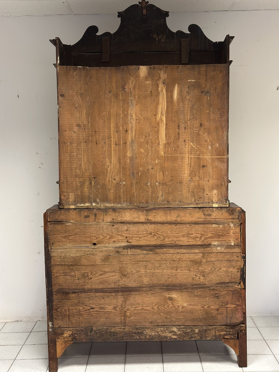 Trumeau in noce . Emilia Parma Luigi XV.-photo-7