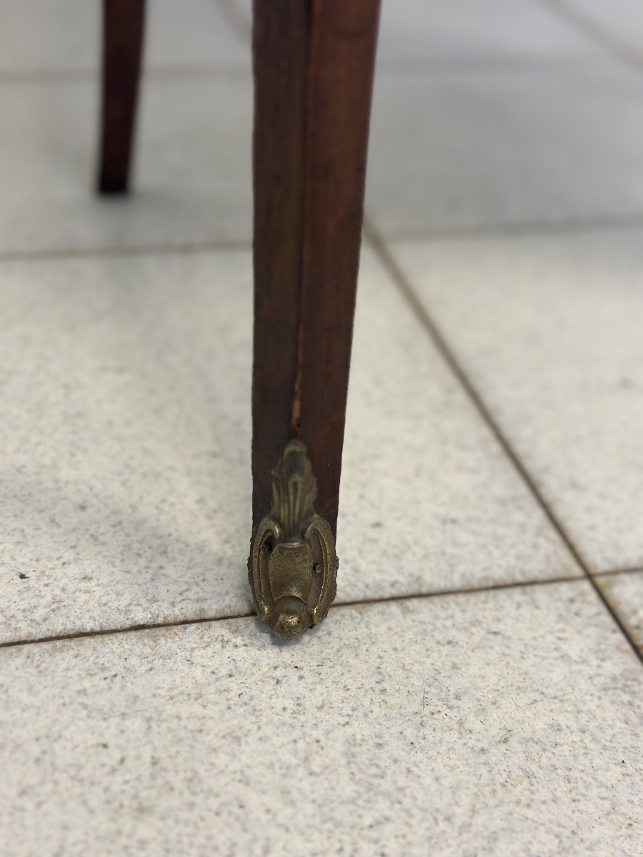 Mobiletto a fagiolo da centro . Napoleone III fine 800 restaurato-photo-2