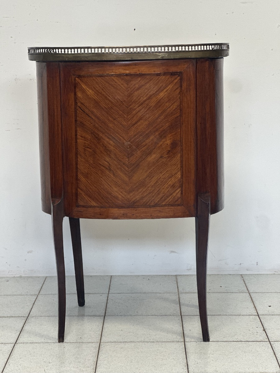 Mobiletto a fagiolo da centro . Napoleone III fine 800 restaurato-photo-8