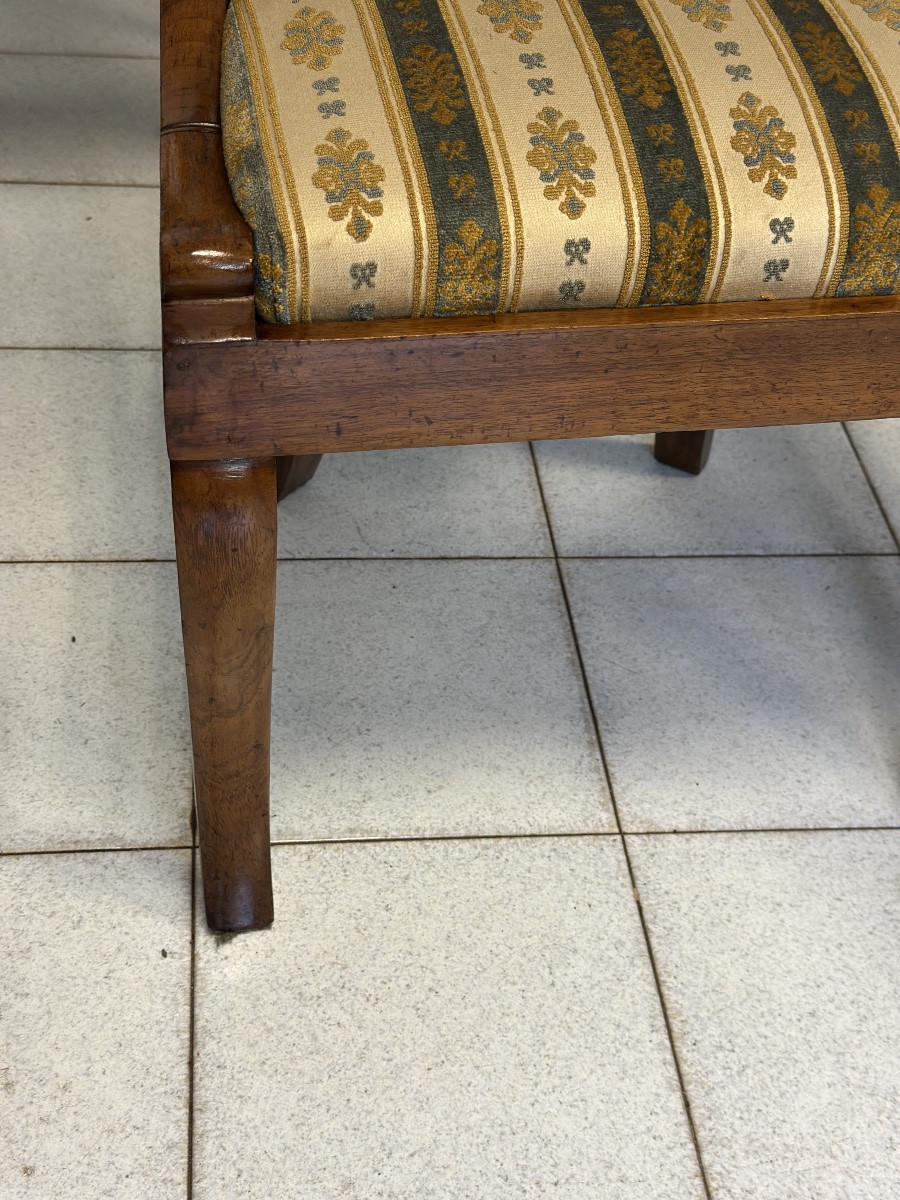 Gruppo di sette sedie a gondola Carlo X lombarde. Primo 800-photo-3