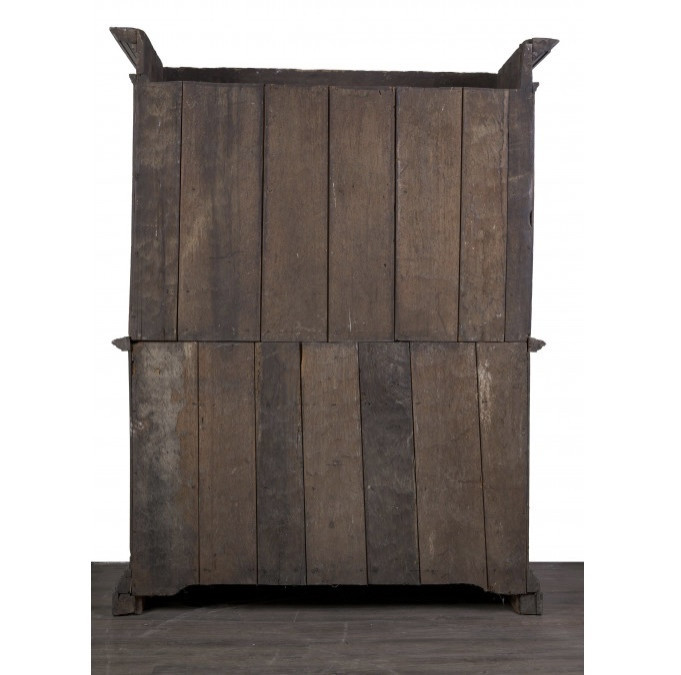 Credenza doppio corpo . Emilia Modena Bologna prima metà dell’ 600-photo-4