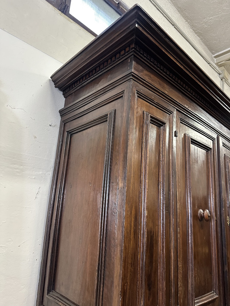 Credenza doppio corpo . Emilia Modena Bologna prima metà dell’ 600-photo-4