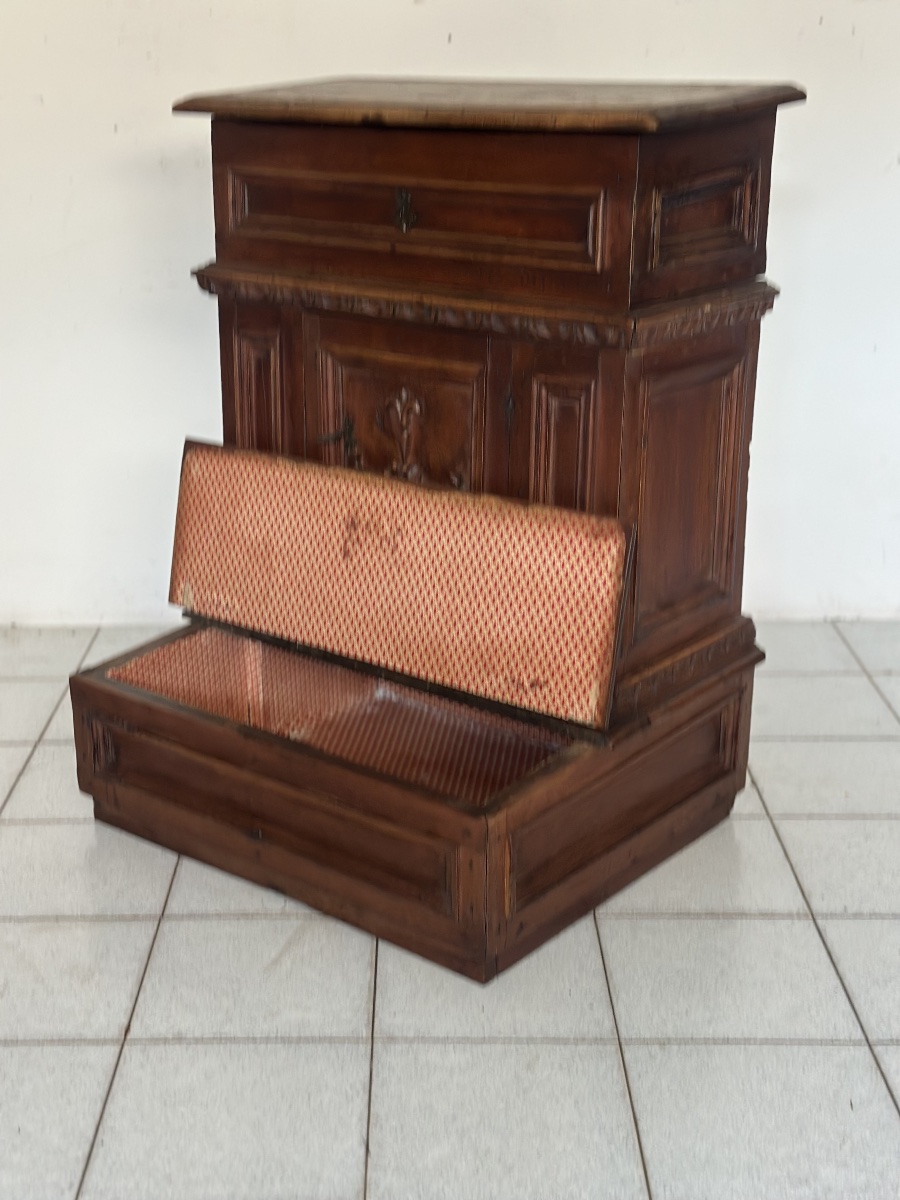 Inginocchiatoio in noce Luigi XIV Emilia 600-photo-8