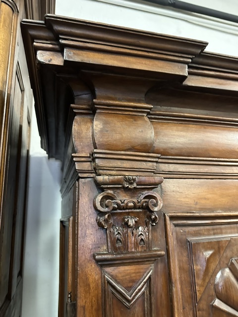 Armadio Luigi XIV noce Genova fine XVII secolo-photo-4