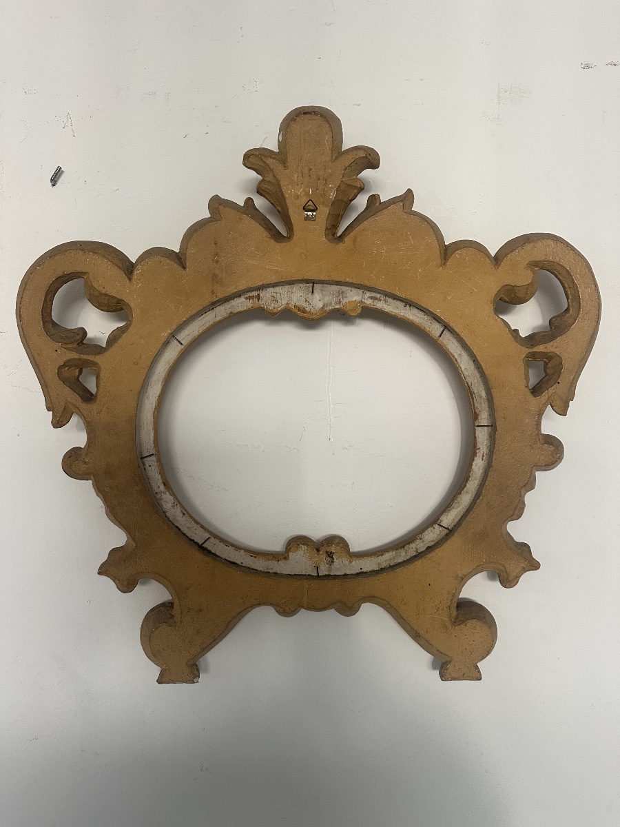 CARTAGLORIA, CANTAGLORIA IN LEGNO DORATO - LUIGI FILIPPO ( XIX SEC.)-photo-3