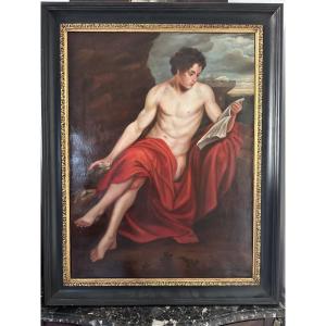 San Giovanni Battista nel deserto . Fine 700 primi 800