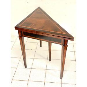 Tavolino da gioco luigi xvi . Genova fine 700.