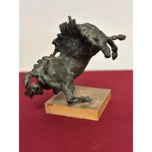 Scultura in bronzo . Gineba 1940