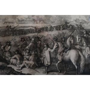 Two Engravings “battles Of Louis XIV”