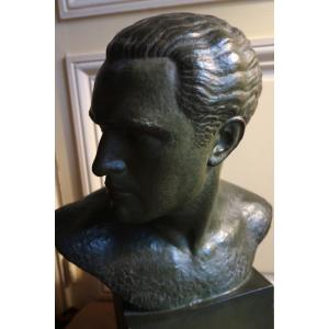 Bust Of The Aviator Mermoz