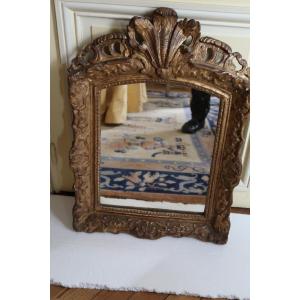 18th Century Gilded Wooden Mirror
