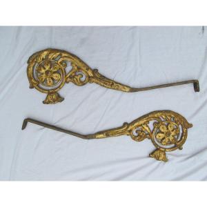 Pair Of Lantern Holders, Restoration Period