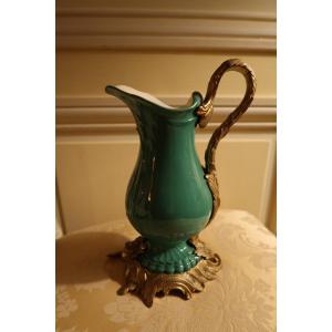 Earthenware Ewer, Late 19th Century 