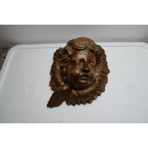 Head Of An Angel 18th Century