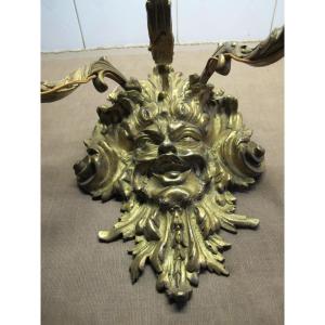 Pair Of Louis XIV Style Bronze Sconces