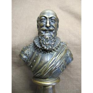 Bronze Bust Of Sully, 19th Century 