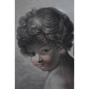 Engraving "love" 1830-1850