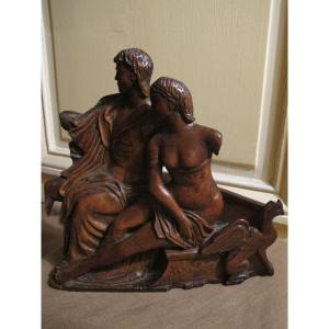 Couple In Antique Style, Early 19th Century