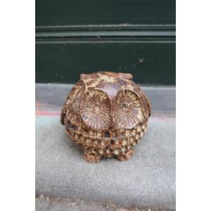 Ceramic Owl, La Borne, 1970