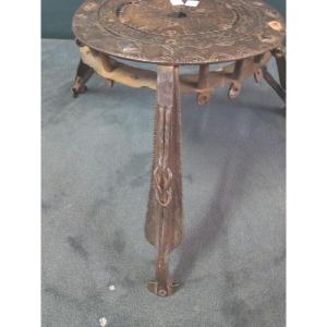 Wrought Iron Tripod, 17th Century 