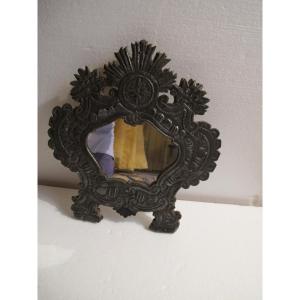 Repoussé Mirror, Early 18th Century