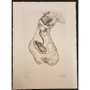 Engraving By Fred Deux, Untitled?