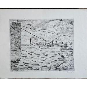 Waalhaven, Zingography By Herman Frederik Bieling