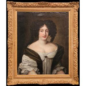 Presumed Portrait Of Hortense Mancini Attributed To Jacob Ferdinand Voet