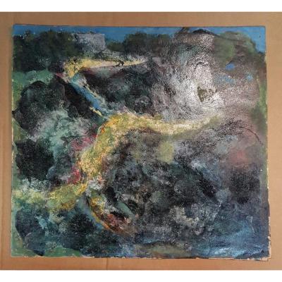 Abstract Colorful Landscape