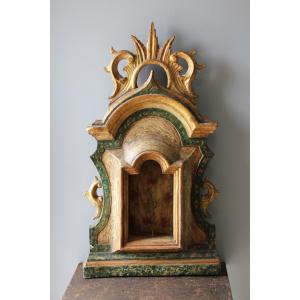 18th Century Baroque Wall Oratory, Portuguese