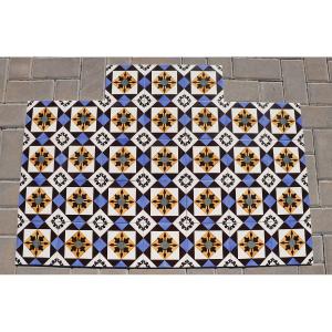 1940s Set Of Thirty One Vintage Geometric Tiles, Portuguese