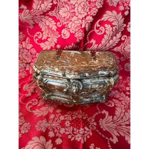 Viscera Pot In Royal Red Marble XVIII