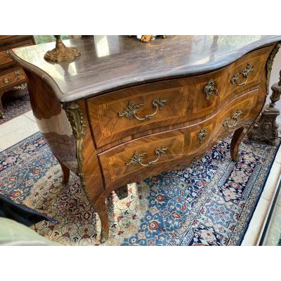 Commode De Salon 18 E Siècle 2 Tiroirs Olivier 