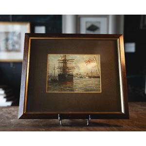 Port Scene Of Great Britain