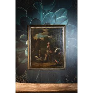 Landscapes With Poultry And Birds