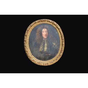 Portrait Attributed To Gaston d'Orléans (1608-1660)