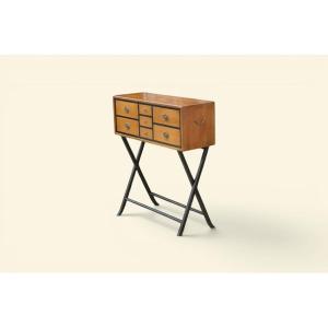 Small French Modernist Secretary Desk