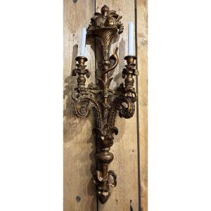 18th Century Giltwood Wall Sconce