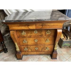 Empire Commode, Mahogany, 19th