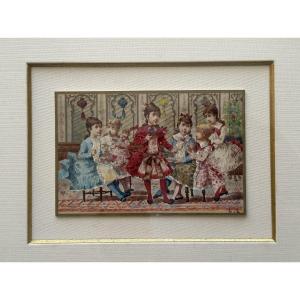 Luigi Loir - The Little Girls' Round