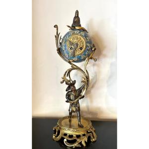 Japanese Clock Late 19th Century
