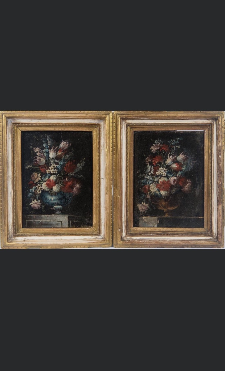 Description In cornice del XIX secolo. Artist or Maker Francesco Lavagna (1684-1724). Medium Ol