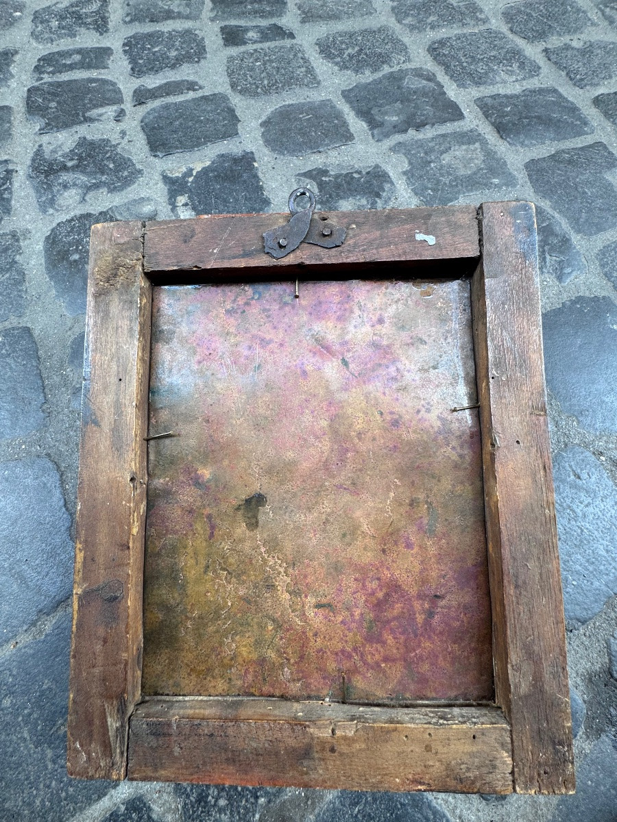 Antico dipinto di grande qualita’ del 1600 di scuola Bolognese attribuito al grande Maestro FRA-photo-8