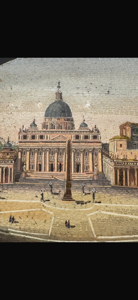 antico micromosaico Romano molto minuto , con colori pastello , tipici del MaestroBiagioBarzott-photo-2